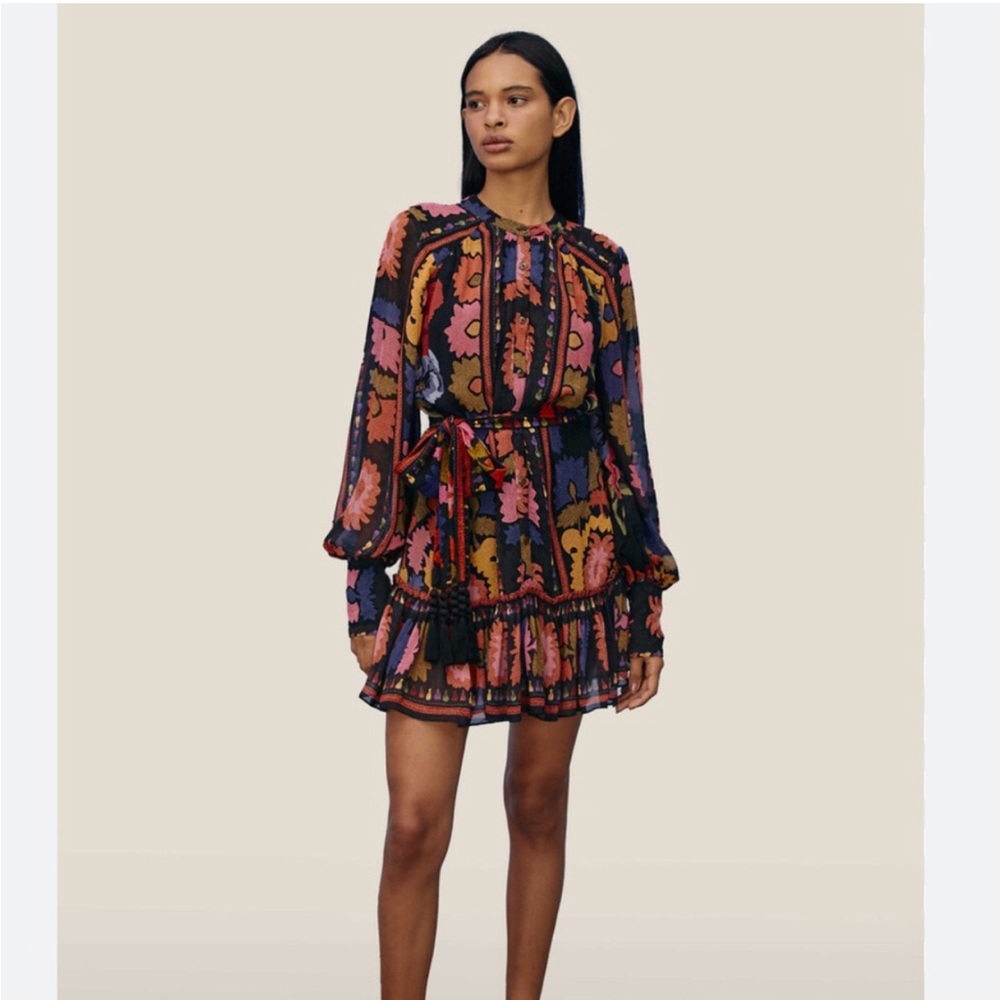 💥 FARM RIO Tapestry Mini Dress Sz S